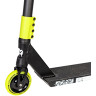 Самокат NOVATRACK CROW 10, 110 мм, черный с зеленым 110A.CROW10.BK24